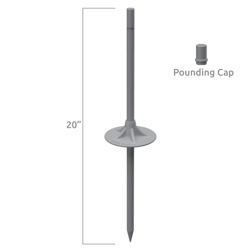 FiberGlass GreyStake