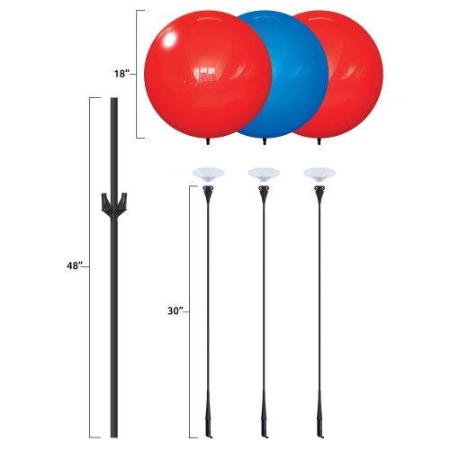 Push Button DuraBalloon 3 Balloon Cluster Pole Kit Hardware Web Image 6fa8e49d e746 412c 8d3e 62ce246f06d3